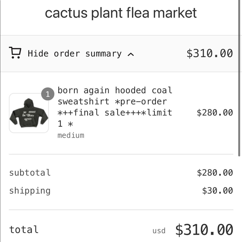 Cactus Plant Flea Ye Must be Born Again Core M